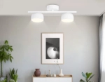 Светильник накладной TN71022/2 WH белый GX53/2 max 12W 320*80*140
