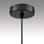 8232/1 COMFI LN25 193 черный/прозрачный, металл/стекло Подвес LED GX70 1*10W 220V NATALINA