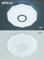 Citilux Диамант Смарт CL713A30G RGB Умная люстра Хром