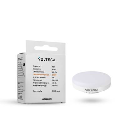 Светодиодная лампа Simple GX53 9W 2800K, 7772. TM Maytoni