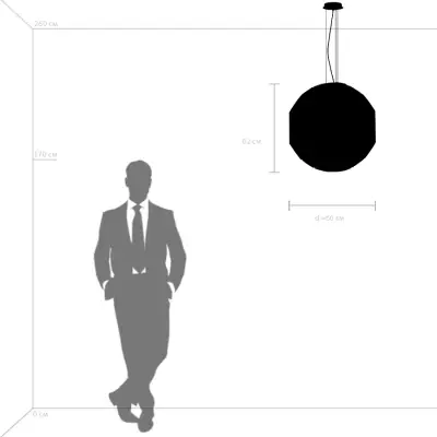 720807 Люстра SIENA 80х40W G9 ЧЕРНЫЙ/ЗОЛОТО Lightstar