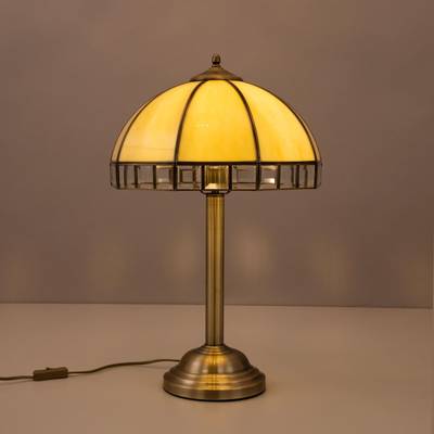 Citilux Шербург-1 CL440811 Настольная лампа витражная Бронза