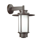4047/1W NATURE ODL18 697 белый/коричневый Уличный настенный светильник IP54 E27 18W 220V MITO