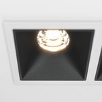Встраиваемый светильник Alfa LED 3000K 2x10Вт 36° Dim Triac, DL043-02-10W3K-D-SQ-WB. TM Maytoni