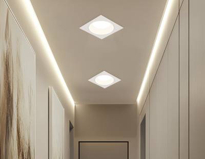 Светильник встраиваемый TN52337 SWH белый песок GX53 max 12W 115*115*25