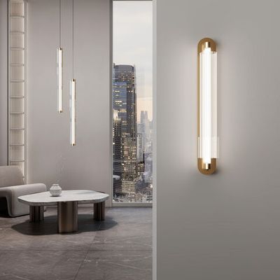 Настенный светодиодный светильник с регулировкой цветовой температуры 2700/3000/4200 К 303071 LED латунь