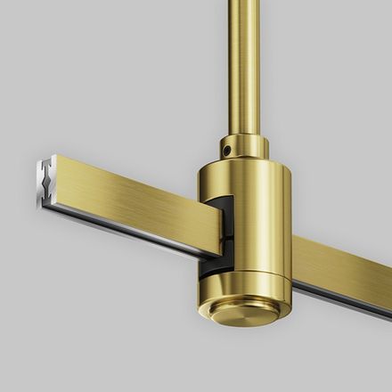 Крепление потолочное Medium одинарное 360мм Flarity латунь, TRA158C-SL1-BS. TM Maytoni