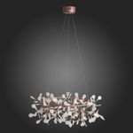 SL379.203.135 Люстра подвесная ST-Luce Медный/Белый LED 135*0,3W 3500K