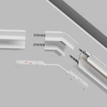 Угол-соединитель 135° Gravity встраиваемый белый, TRA010CLO-42W. TM Maytoni