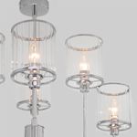 Умная потолочная люстра 60144/6 хром