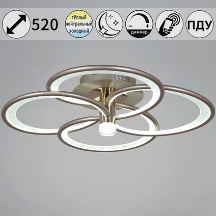 09246-0.3-4S Champaign silver светильник потолочный