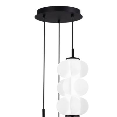 SL6121.403.03 Светильник подвесной ST-Luce Черный/Белый LED 3*8W 3000K