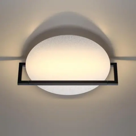 7015/15WL HIGHTECH ODL25 295 белый ice crack/металл/акрил Настенно-потолочный светильник IP20 LED поворотный 360° 1*15W LUNAR