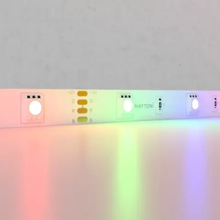 Светодиодная лента 12В 5050 7,2Вт/м Цветная (RGB) 5м IP20, 10126. TM Maytoni