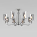 Потолочная люстра 60138/8 сатин-никель