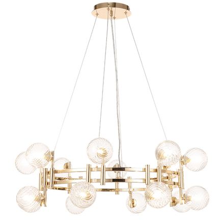 Люстра Crystal Lux LUXURY SP16 GOLD 2270/316