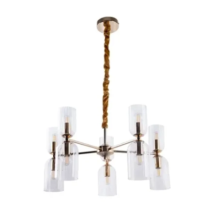 Подвесная люстра Arte Lamp CHARM A1623LM-10GO, 10хE14