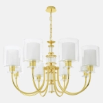 Люстра Crystal Lux ELENA SP8 GOLD 1621/308