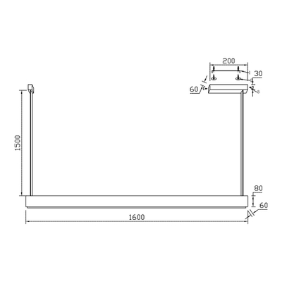 Подвесной светильник Vellosso FL1207-16PL, LED