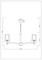 Подвесная люстра Arte Lamp KENSINGTON A4098LM-8CC, 8хE14