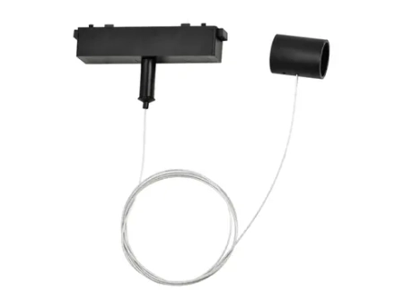 Подвес для трековых светодиодных гибких светильников Magnetic GL4310 BK черный 1.5m
