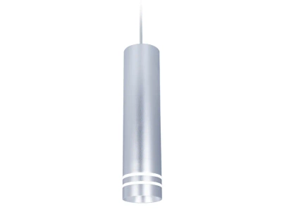 Подвесной точечный светодиодный светильник TN251 SL/S серебро/песок LED 4200K 12W D70*290