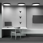 Потолочный светильник Зон / Zon 90 Вт 3000 К 120°, C032CL-90W3K-RD-B. TM Maytoni