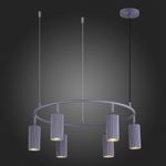 SL1213.703.06 Светильник подвесной ST-Luce Серый/Серый GU10 6*5W 4000K