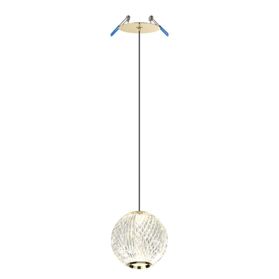 5008/5LA L-VISION ODL24 567 золотой/металл/акрил Подвес LED 5W 4000K 390лм CRYSTAL