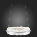 SL383.103.01 Светильник подвесной ST-Luce Хром/Хром, Прозрачный LED 1*34W 3000K