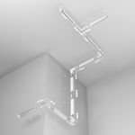 Шинопровод 2 м Exility накладной/подвесной белый, TRX034-412W. TM Maytoni