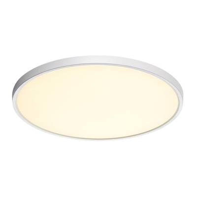 7659/40L MITRA LED SN 52 Светильник пластик/белый LED 40Вт 3000/4000K D495 IP40 ALFA WHITE