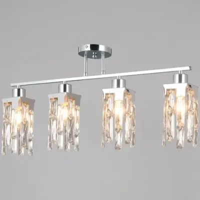 IL3601-4CSQ-26 CR DS светильник потолочный ILLUMICO, E14х4