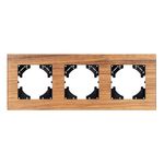 Рамка из натурального дерева FRM-XSILO-WD-3-SNL (Arlight, -)