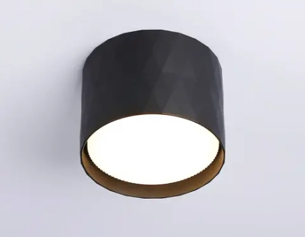 Накладной точечный светильник GX53 TN5359 BK черный GX53 D82*60