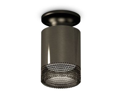 Комплект накладного светильника XS6303082 DCH/PBK/BK черный хром/черный полированный/тонированный MR16 GU5.3 (N6902, C6303, N6151)