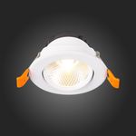 ST211.538.08.36 Св-к встр. Белый LED 1*8W 3000K 640Lm Ra80 36° IP20 D86xH50 220-240V
