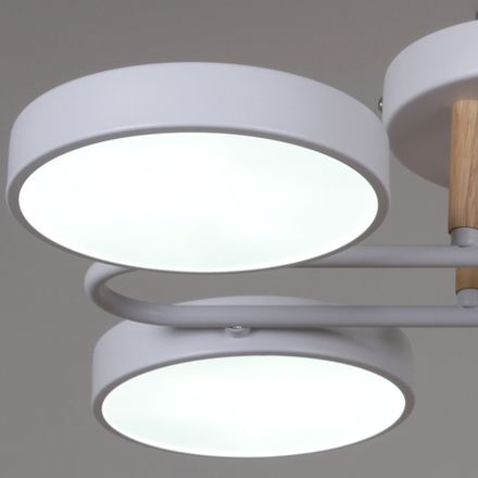 03322-0.3-06 WH+WOOD светильник потолочный