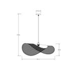 Подвесной светильник Arte Lamp WOODSTOCK A7063SP-1BK, 1хE27