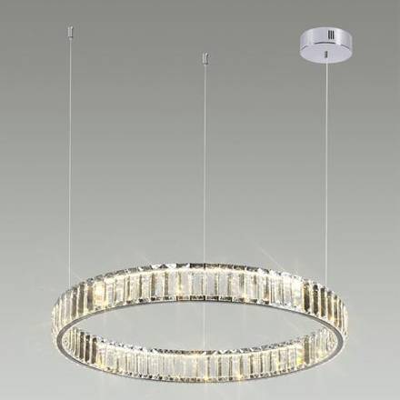 4930/36L L-VISION ODL24 609 хром/прозрачный металл/хрусталь Люстра LED 36W 4000K 4280Лм VEKIA