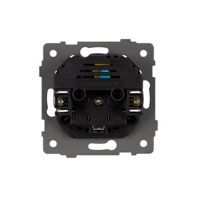 Механизм розетки с USB зарядкой SCT-MUAA-PL-GD-V (250V, 16A) (Arlight, -)