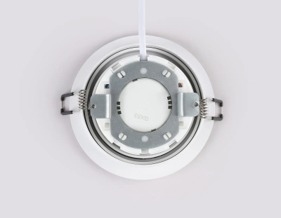 Светильник встраиваемый поворотный точечный TN51911 WH белый GX53 max 12W D115*23