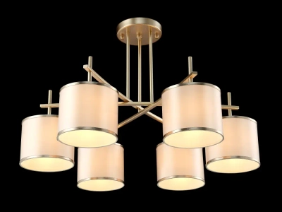 Люстра Crystal Lux SERGIO PL6 GOLD 2901/306