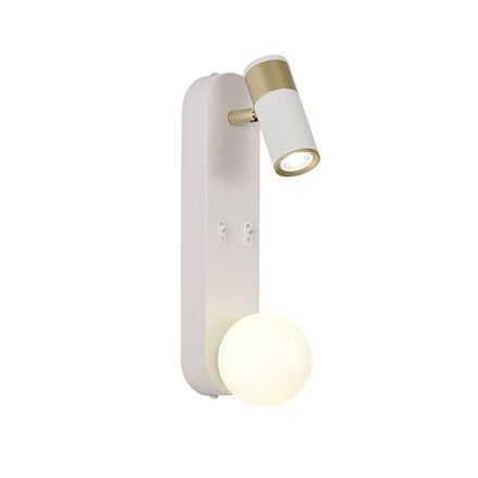 Бра Invento 4172-2W, 1*G9LED*10W+ LED*3W, 157LM, 4000K. ТМ F-Promo