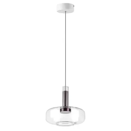 792110 Люстра DISCO 6W LED 300LM 120G БЕЛЫЙ/ПРОЗРАЧНЫЙ 3000K Lightstar