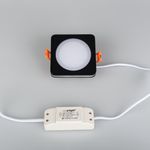 Светодиодная панель LTD-80x80SOL-BK-5W Day White (Arlight, IP44 Пластик, 3 года)