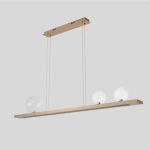 Светильник подвесной Crystal Lux AHORA SP1 L1200 BRASS 0053/204