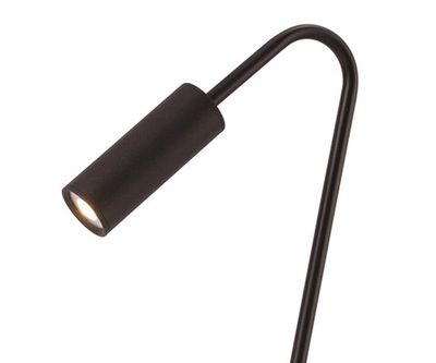 Настольная лампа Грау черный L20 h46 Gu10 1*5W (4000K) (Led лампы в комплекте)