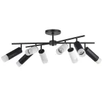 LR7283648741 Люстра RULLO 8х50W GU10 ЧЕРНЫЙ/БЕЛЫЙ (571728+214436-4+214487-4+202431-8)