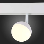 ST358.536.07 Магнитный трековый светильник белый LED 1*7W 3000K 520Lm Ra>80 120° IP20 L120xW90xH192 48V